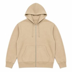 Zip Front Sweat Hoodie